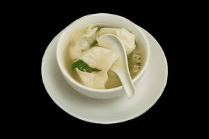 Wonton Soup Prawns