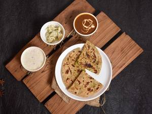 Aloo Mutter Paratha