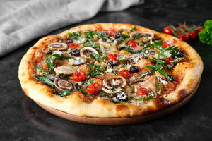 Build Your Own Veg Pizza