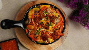 Chicken Chilly Garlic Noodles