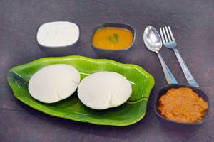 1 Plate Idli [3 Pieces]