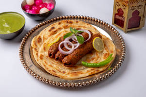 Chicken Seekh With Paratha