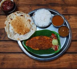 Surmai Tawa Fry Thali