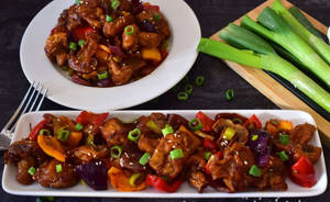 Mushroom Chilly Dry