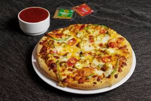 Capsicum cheese pizza[7 inch]