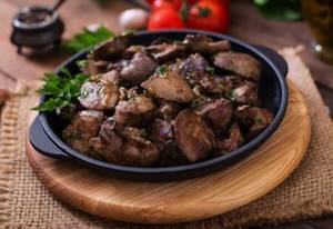 Chicken Liver Masala Serves 1