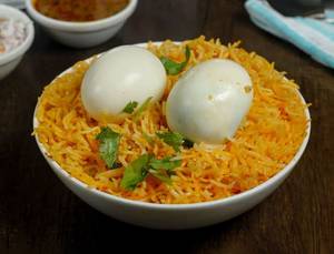 Double Egg Biryani With Alu