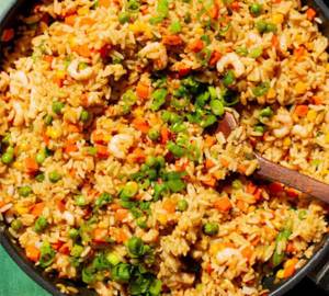 Veg Singapuri Fried Rice
