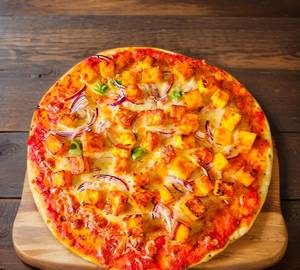 Sweet Corn Paneer Onion Cheese Pizza [8 Inches]