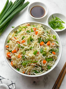 Veg Fried Rice [Serves 1]