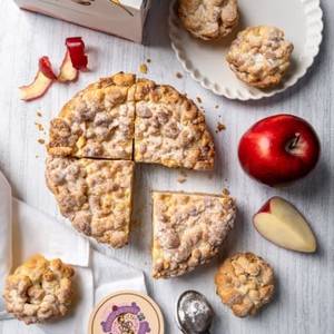 Apple Crumble Pie Slice