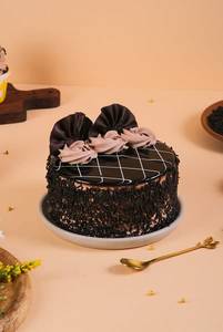 Eggless Chocolate Delight Cake