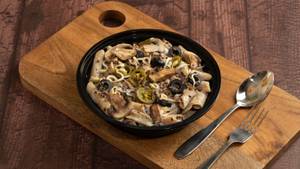Pasta In Mushroom Sauce