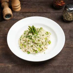 Risotto With Lemon, Asparagus And Green Peas