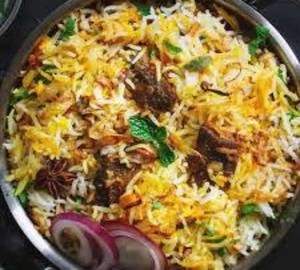 Mutton Fry pices Biryani