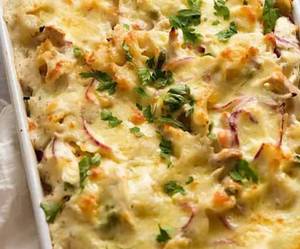 White Baked Pasta