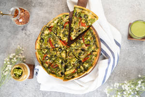 Pesto Paneer Pizza 10""