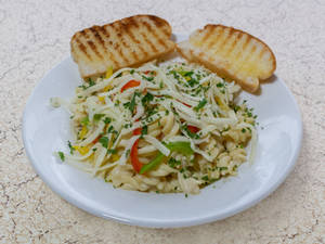 Veg White Creamy Cheesy Pasta