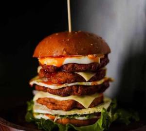 Smoked Bc Bap Chicken Burger