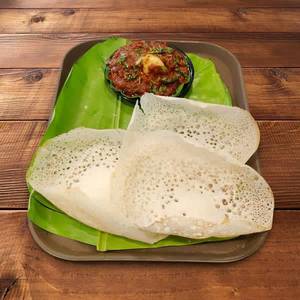 3 Appam+ Egg Roast