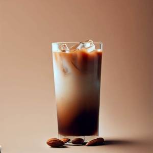 Almond Milk Cold Coffee [450 Ml Mason Jar]
