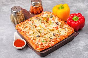 9" Square Veg Cheese Pizza