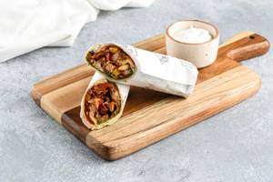 Chicken Schezwan Wrap