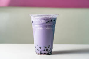 Butterfly Pea Milk Tea