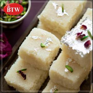 Milk Coconut Burfi