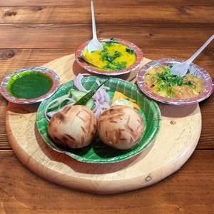 Dal Baati + Special Chokha (2 Pcs)