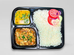 Omelette Curry Rice Meal