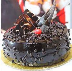 Choco chips cake