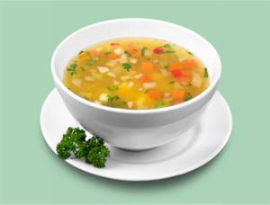 Veg Peking Soup (Serves 2)