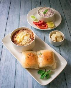 Cheese Pav Bhaji