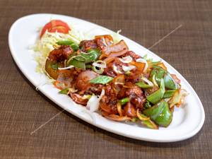 Chilli paneer dry