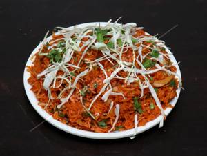 Veg Schezwan Fried Rice ( No Colour Added)