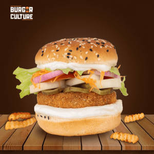 Overloaded Veg Burger