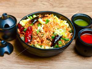 Schezwan Egg Fried Rice