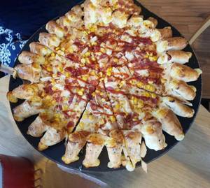 12" Large Cheesy Bites Chicken Bbq