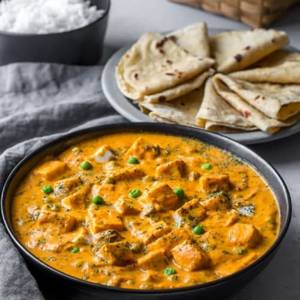 (mutter Paneer + 3 Roti + Salad + Achar) COMBO