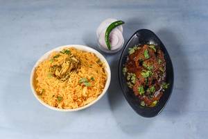 Chicken Pulao Mutton Ko