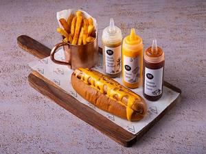 Fennel And Rosemary Chicken Frank Hot Dog