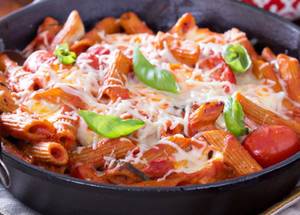 Red sauce pasta