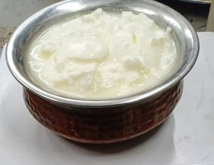 Plain curd