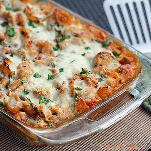 Hot garlic cheese pasta