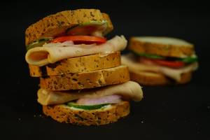 Ham & Cucu Sandwich