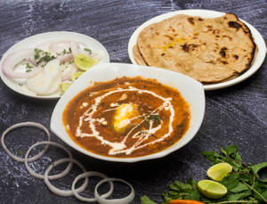 Butter Chicken & 3 Roti