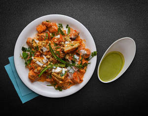 Stuffed Masala Chaap                                                              