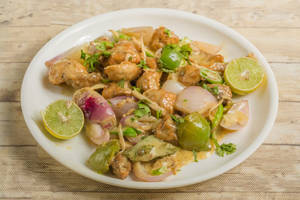 Methi Mushroom Dry