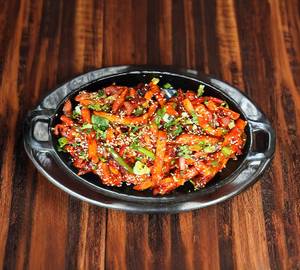 Crispy Honey Chilli Potato [Dry]